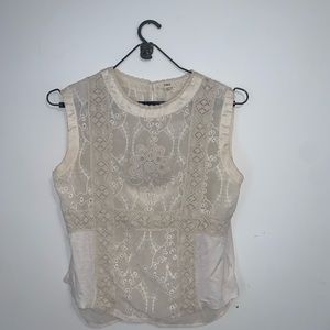 Tank blouse from Anthropologie